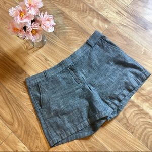 J Crew Size 12 Chambray Shorts 5 Inch 5”